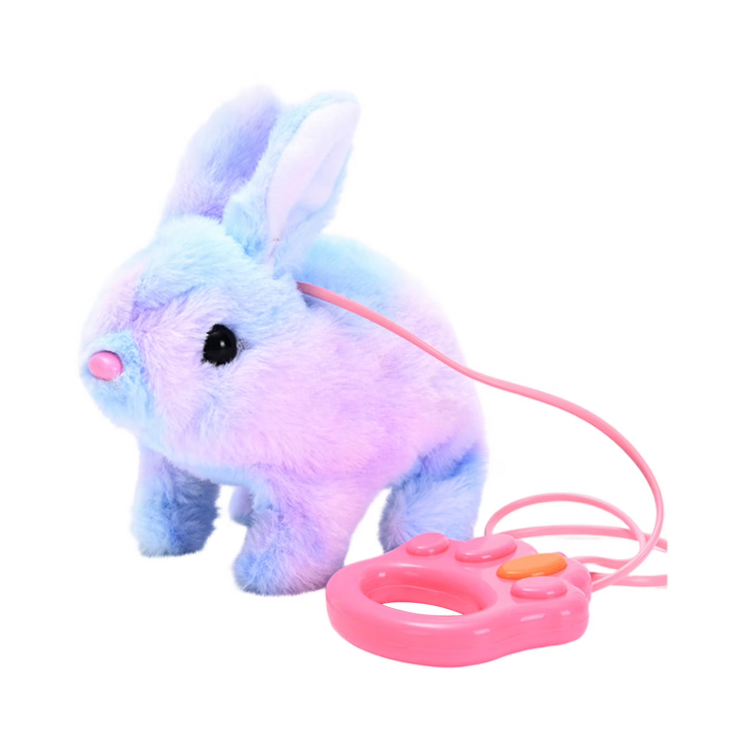 Electronic plush bunny toy, interactive Easter bunny toy