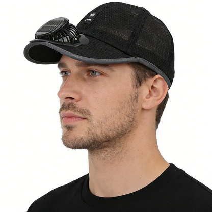 🔥🔥Father's Day Best Sellers ☀️🧢2026 Pro Outdoor Cooling Hat: Dual-Power Fan Cap
