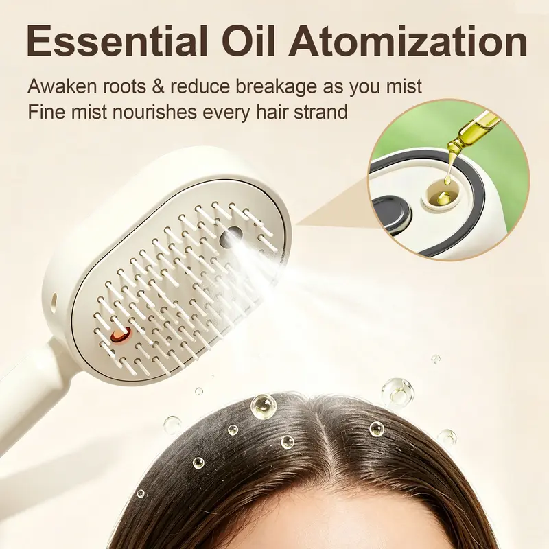 🔥Last Day 50% OFF🔥Electric Spray Air Cushion Massage Comb