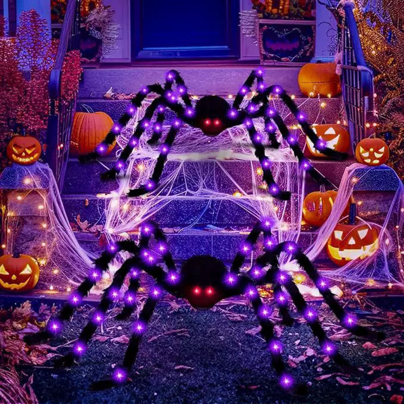 🕸️Spider Web Lights – 8 Modes with Remote &amp