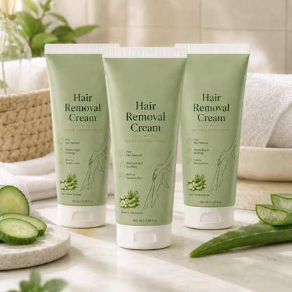 LAST DAY -BUY 1 GET 1 FREE🤩Ahlwo Painless Depilatory Cream – No Razor Bumps, No Harsh Odor