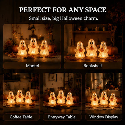 🎁 Last Day 50% OFF – 👻Glowing Ghost Set (3 pieces)