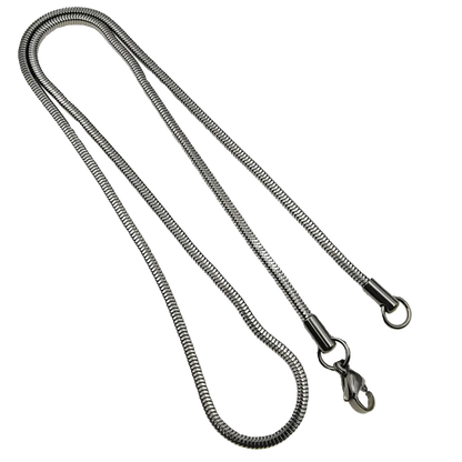 💎 Silver Snake Chain Necklace | Classic Style