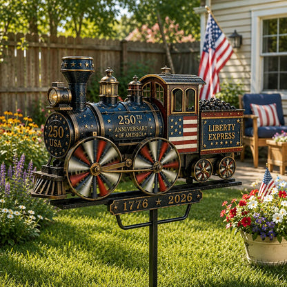 ✨USA 250 Anniversary Sale✨ Liberty Express Train Wind Spinner - 55% OFF