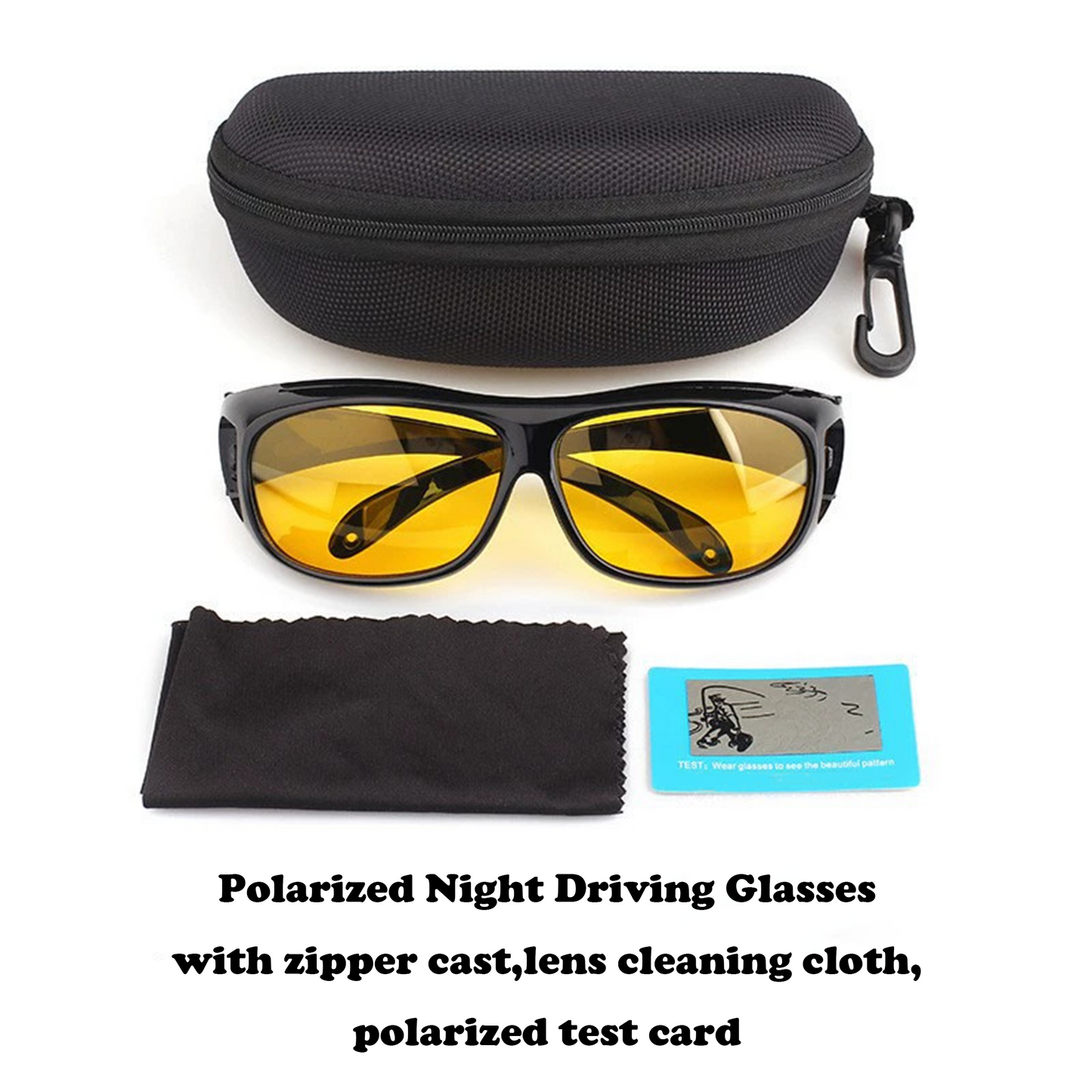 Night Vision Glasses😎-no more struggle with blinding headlights at night👍