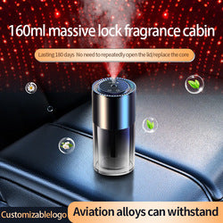 🚗 Smart Car Air Freshener | Starry Sky Projection Aroma Diffuser