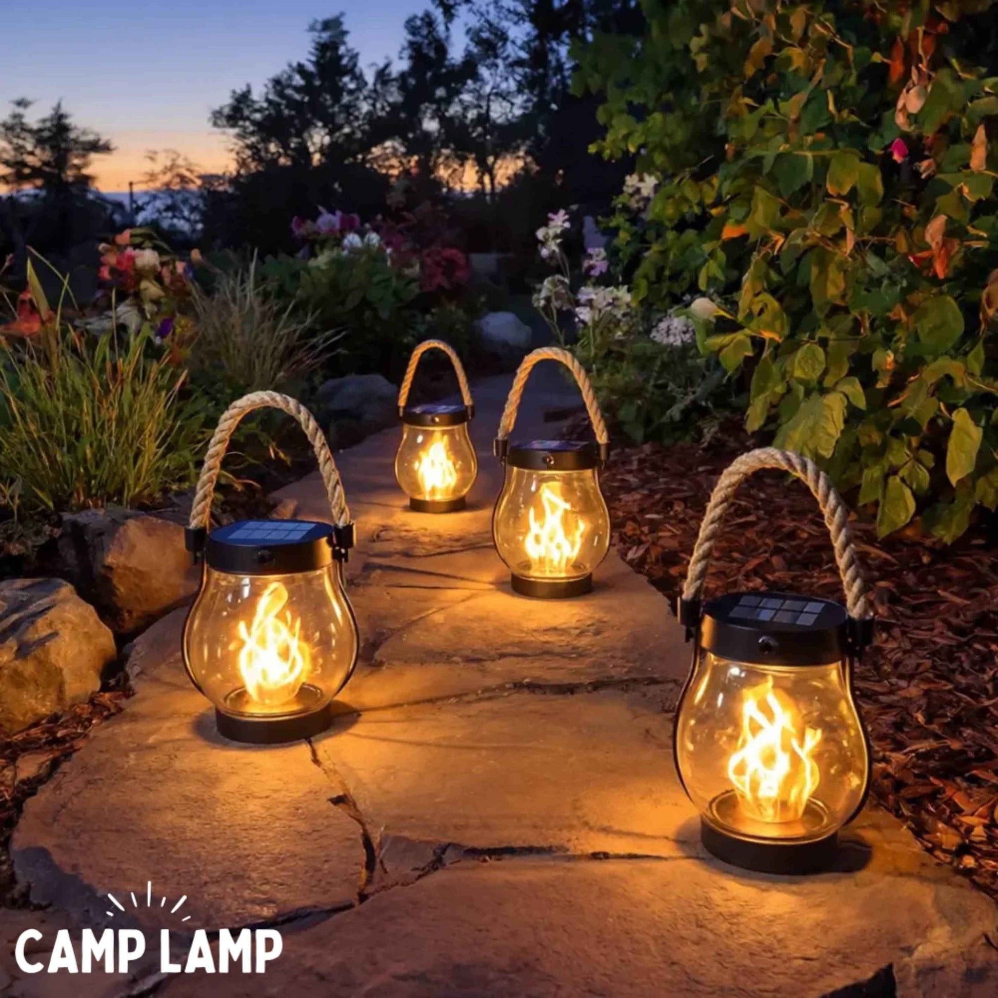 ✨ Retro Flame Atmosphere Lamp, Safe Flameless LED Light, Waterproof Decor Lamp, Thoughtful Father’s Day Gift for Dad