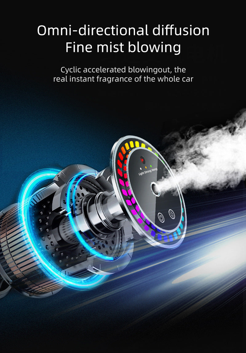 🚗 Smart Car Air Freshener | Starry Sky Projection Aroma Diffuser