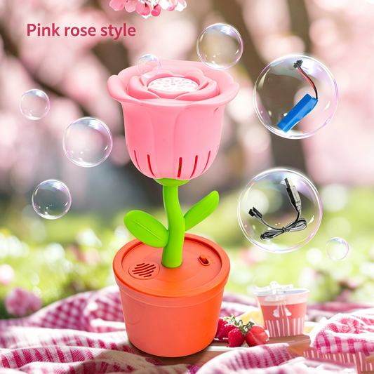 🫧 Automatic Bubble Blower | Kids Party Outdoor Bubble Machine