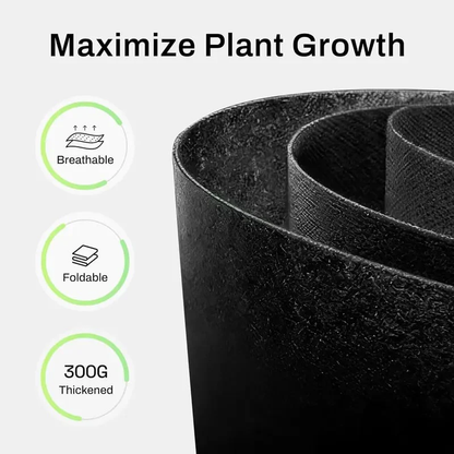 🪴3-Pack Heavy-Duty Grow Bags | Reusable Garden Pots for Healthy Growth