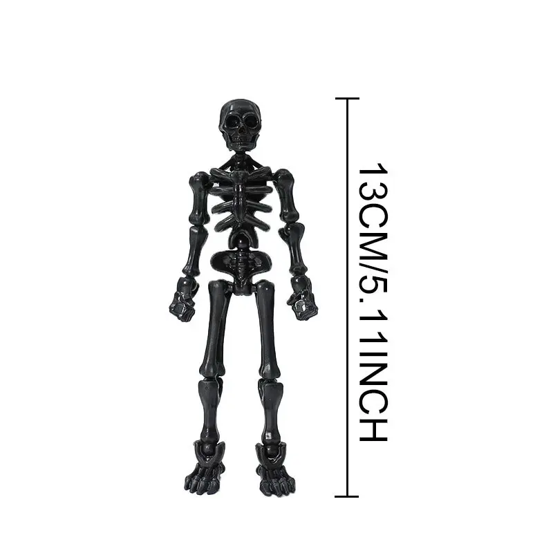 💀 Poseable Skeleton Figure | DIY Creative Building Kit