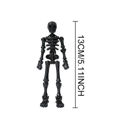 💀 Poseable Skeleton Figure | DIY Creative Building Kit