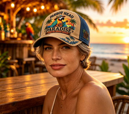 🧢🔥 Today 49% OFF🔥 Embroidered Distressed Trucker Cap