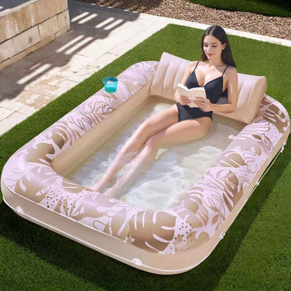 Extra Large Inflatable Sunbathing Pool Lounger