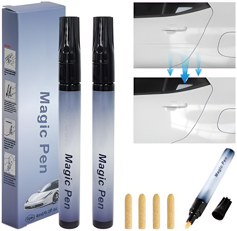 🚗 2PCS Car Scratch Repair Pens | Magic Touch Up Paint Tool