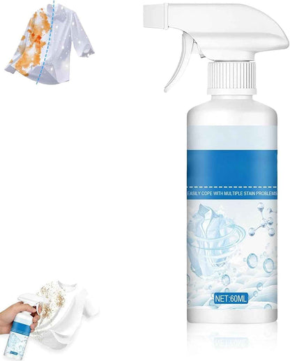 Natural Non-Ionic Emulsifier Dry Clean Spray, Powerful Clothes Stain Remover, Fabric Safe No Damage