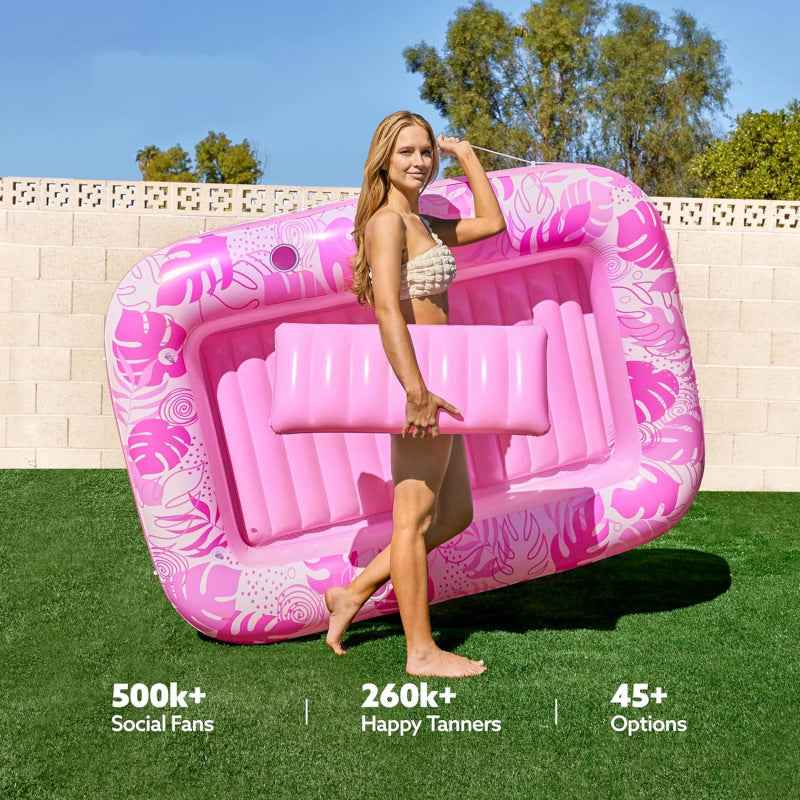 Extra Large Inflatable Sunbathing Pool Lounger