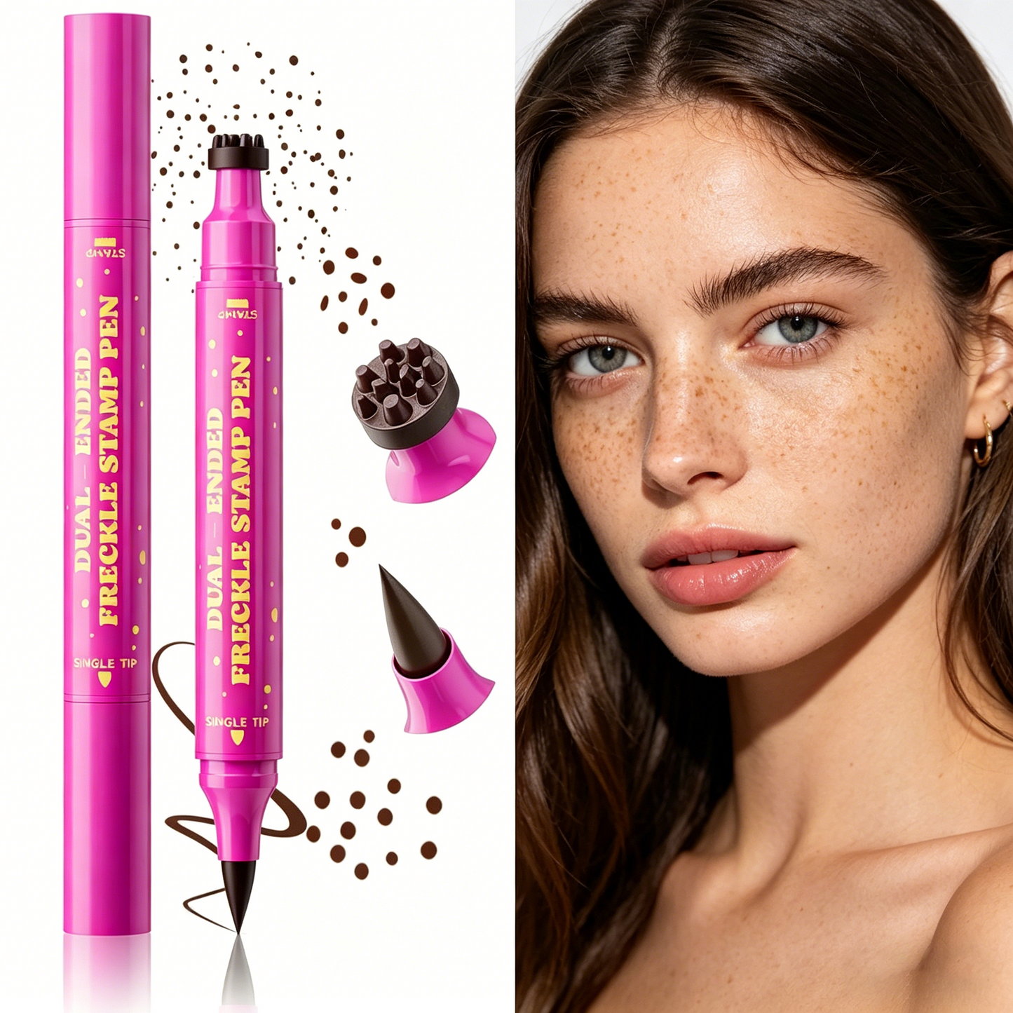 ✨ Fake freckles in seconds get 50% off sun kissed beauty anytime
