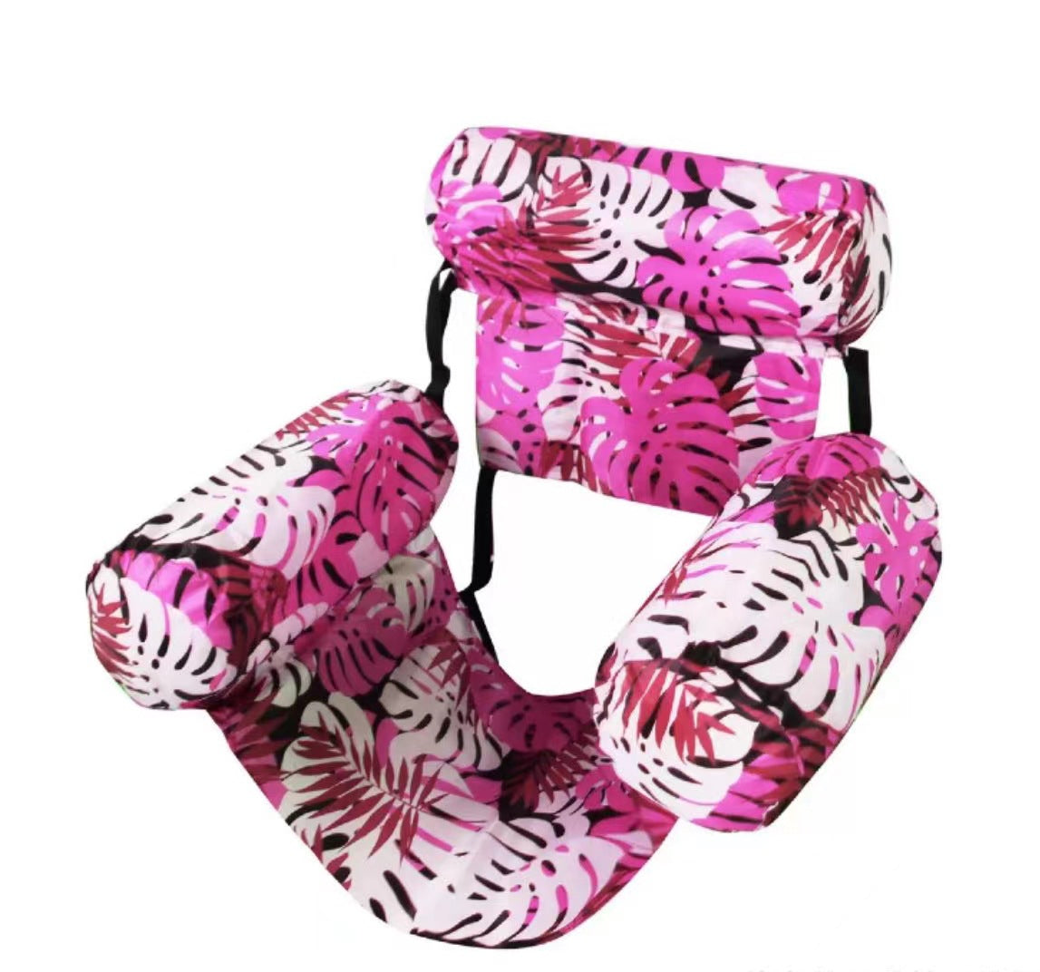 🏝️ Inflatable Water Chair | Pool Beach Lake Floating Seat