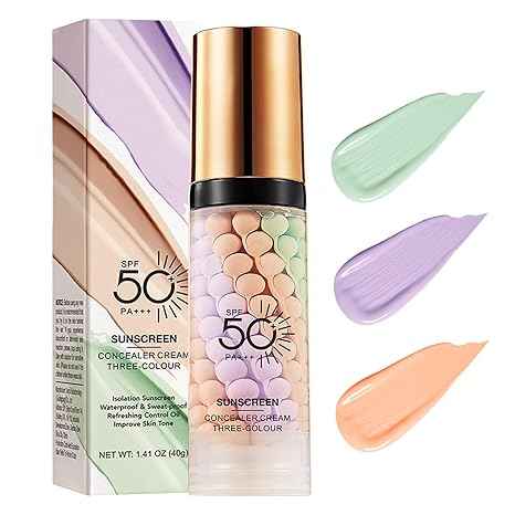 ✨ SPF50 Isolation Cream | Color Correcting Waterproof Makeup Base