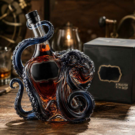3D Octopus Bottle 🐙🥃