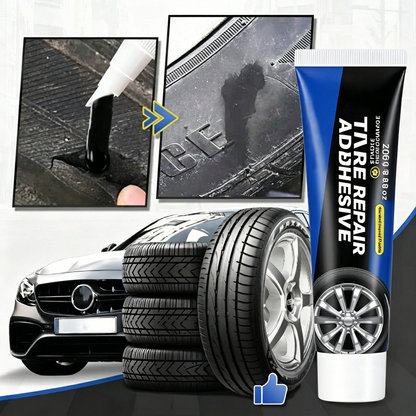 🚗Weather-Resistant💧 Waterproof Flexible Tire Repair Adhesive