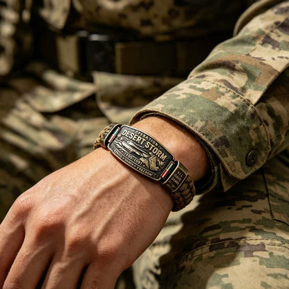 🔥Limited Time 49% OFF🎖️ Desert Storm Honor Commemorative Bracelet