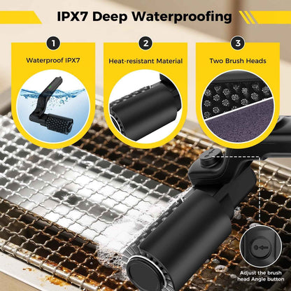 🔥 Electric Grill Cleaner | Powerful BBQ Cleaning Tool