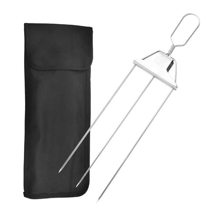 🔥 Reusable Grilling Skewers | BBQ Kabob Set with Storage Bag