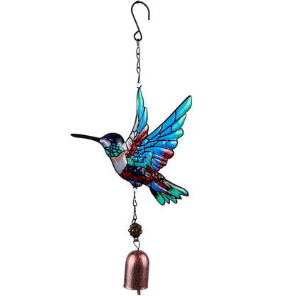 🎁 Buy 1 Get 1 FREE🐦Iron Art Hummingbird Wind Chime | Outdoor Hanging Ornament