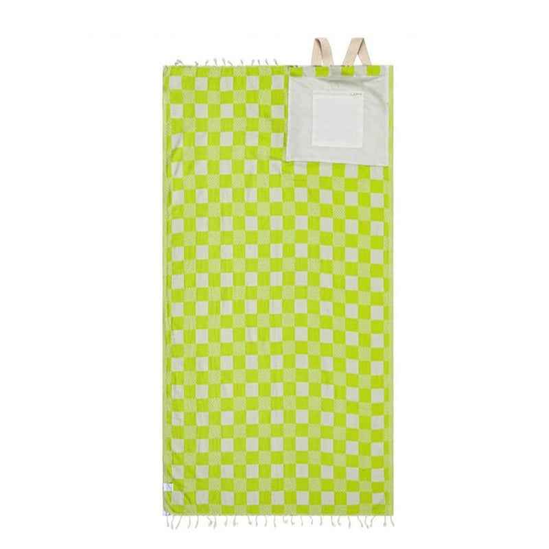🏖️2-in-1 Convertible Beach Towel Bag