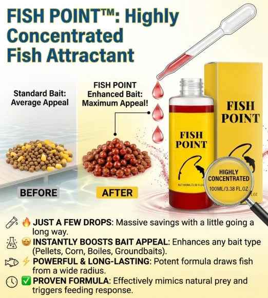 🎣 Concentrated Fish Attractant Liquid – 🐟Fast-Acting Red Worm Formula -8JX3
