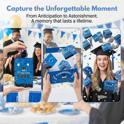 【🧑‍🎓Graduation Hot Sale 50% OFF🔥】Creative Folding Pop-Up Gift Box for 2026 Graduation🎓️