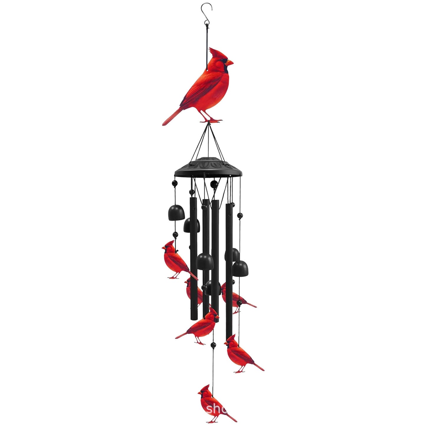 🐦 Hummingbird Wind Chimes | Outdoor Garden Metal Decor