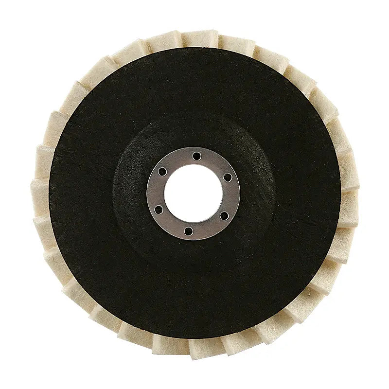 🛠️ 3PCS Polishing Wheels | 5-Inch Wool Grinder Buffing Set