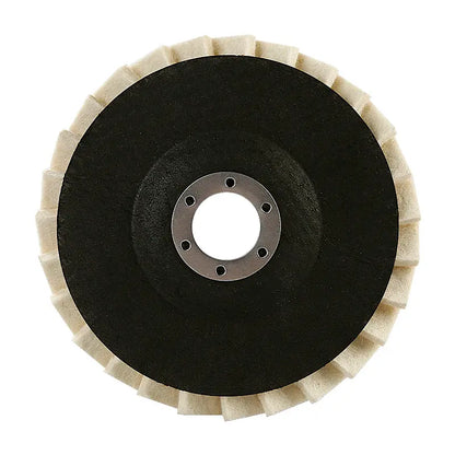 🛠️ 3PCS Polishing Wheels | 5-Inch Wool Grinder Buffing Set