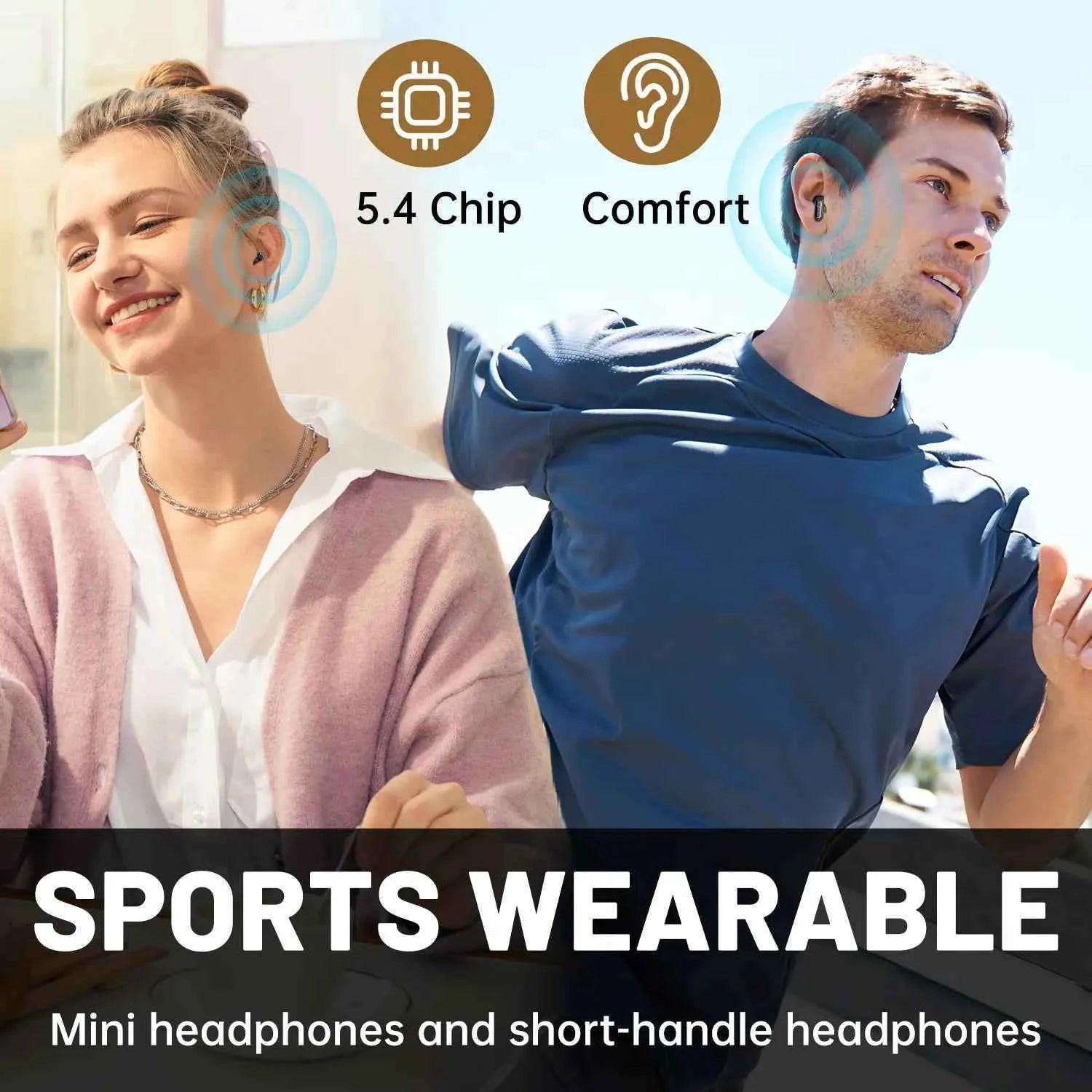 🎧 Mini Invisible Bluetooth Earbuds🎧