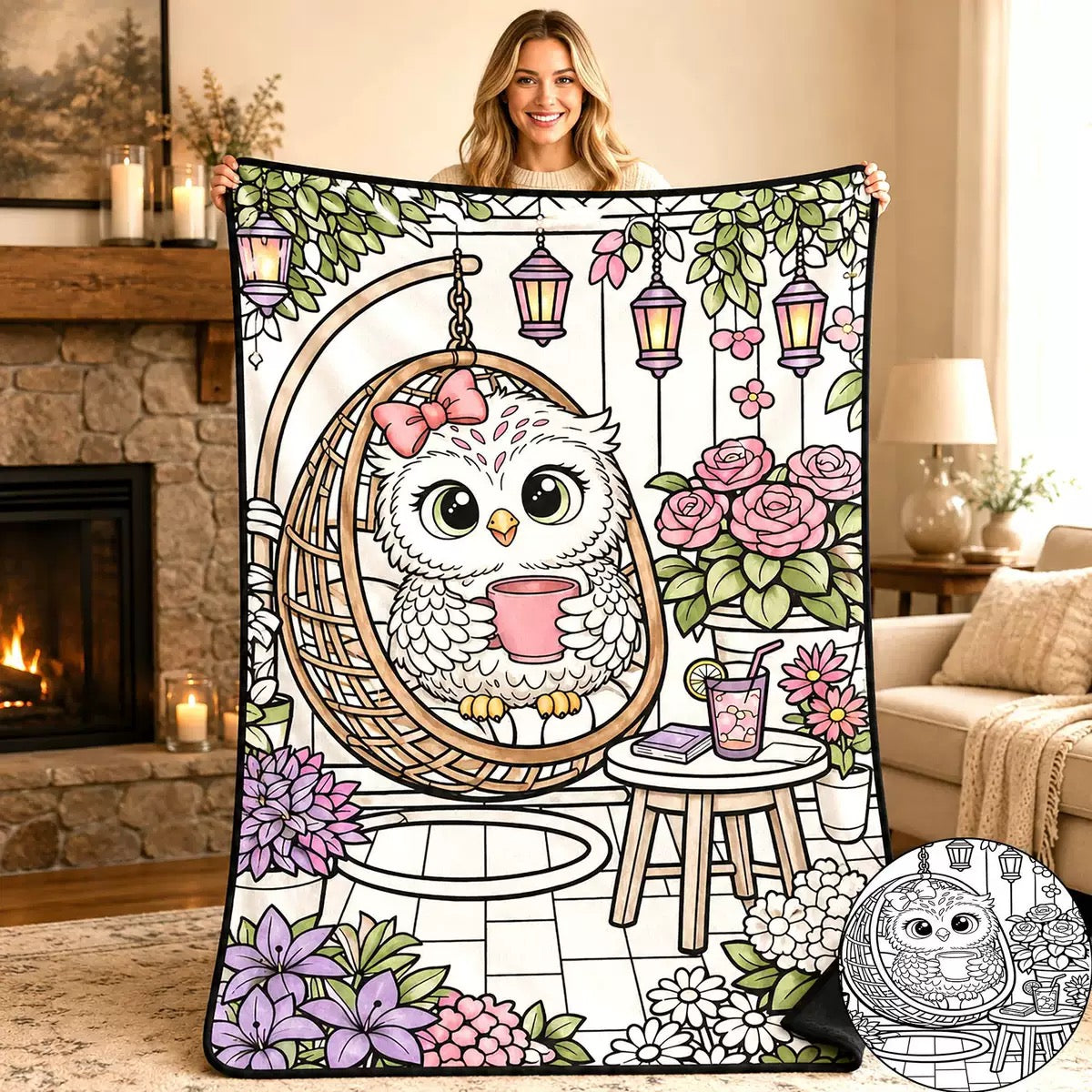 Ahlwo™ Coloring Blanket🖍️ Color It. Wash It. Repeat It! 🔄✨