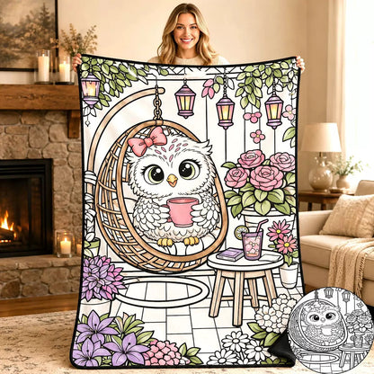 Ahlwo™ Coloring Blanket🖍️ Color It. Wash It. Repeat It! 🔄✨