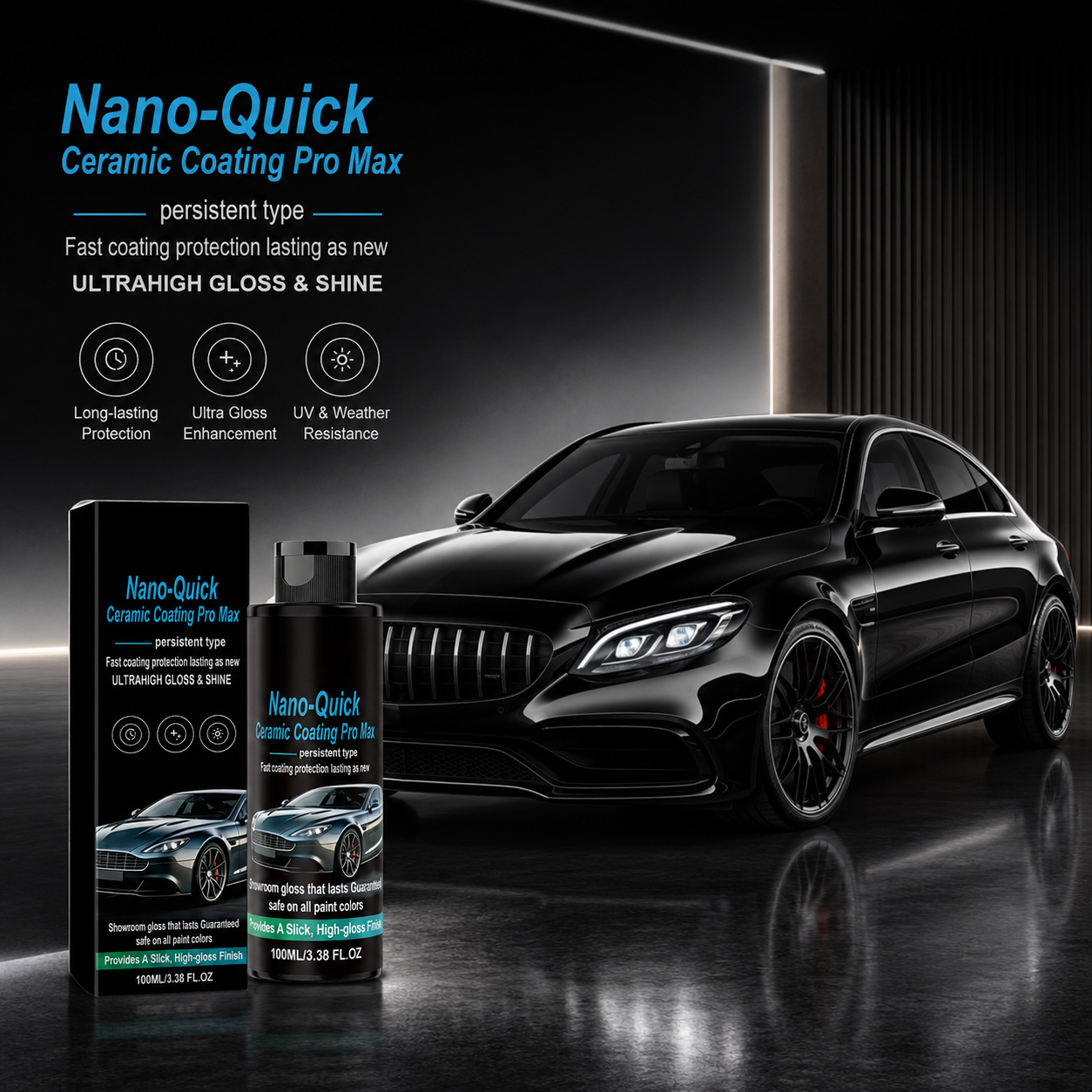 Last Day 53%  OFF✨ Professional Ceramic Coating 🛻 Water-Repellent & Dust-Resistant Shield