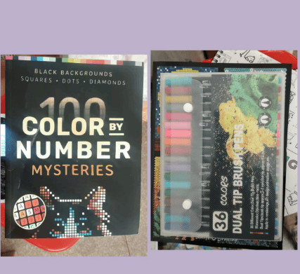 Amazing Coloring Book+36 Coloring Pens
