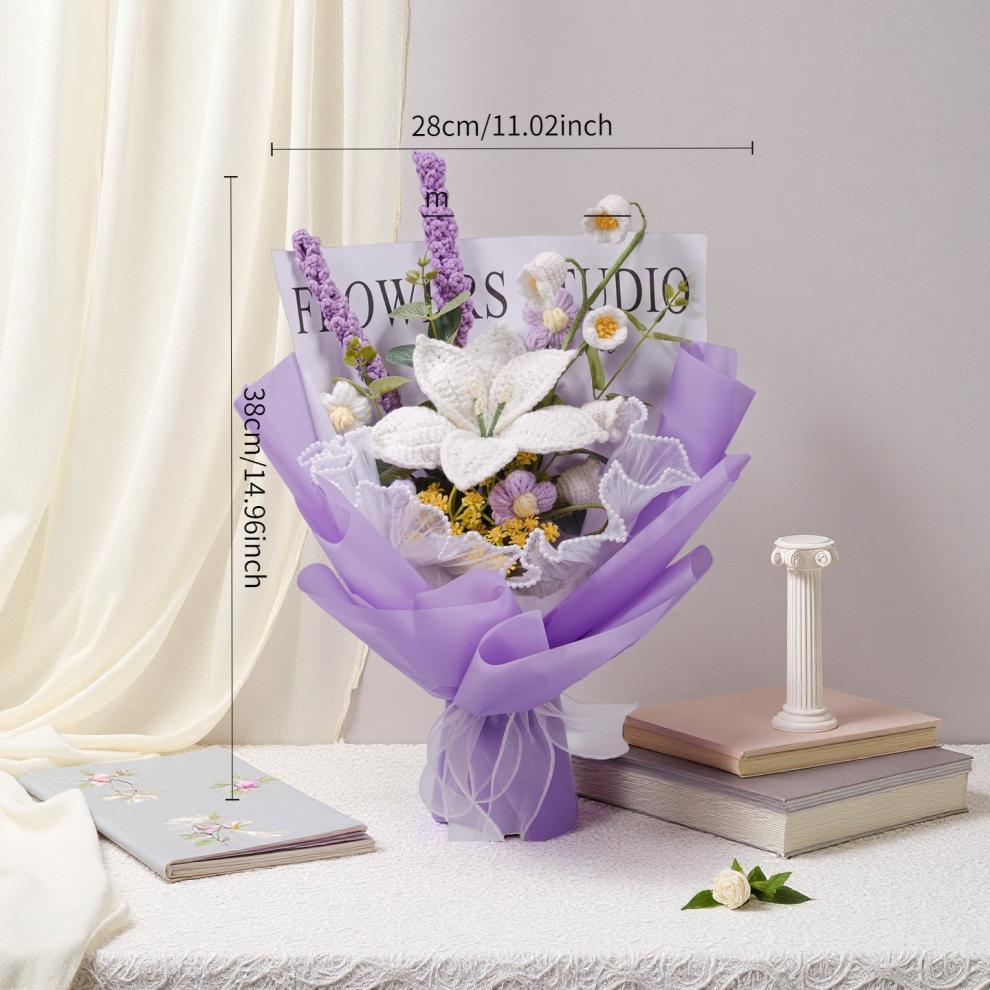 🌺Mother‘s Day 58% OFF| 🏵️Give Mom a Timeless Gift This Mother’s Day – A Handcrafted, Forever Blooming Crochet Flower Bouquet🌸💖