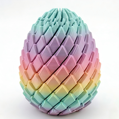 🐉 3D Printed Dragon Egg Fidget Toy | Stress Relief Sensory Toy