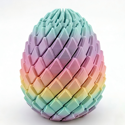 🐉 3D Printed Dragon Egg Fidget Toy | Stress Relief Sensory Toy
