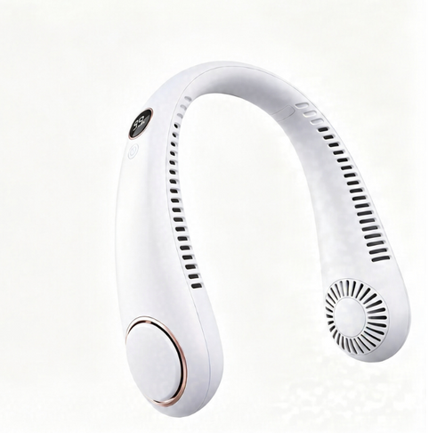 🔋❄️ Hot Sale 50% OFF🔥 4000mAh Bladeless Personal Fan | Lightweight Neck Fan for Summer Comfort
