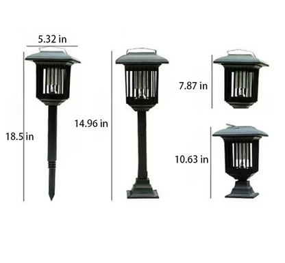🦟❌Solar-Powered Mosquito Killer Lamp-Outdoor Solar LED Mosquito Killer Garden Lamp