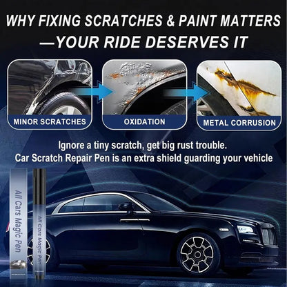 【Buy 1 Get 1 Free】🚗✨ Magic Car Scratch Removal Pen – Instant Paint Repair & Shine 🛠️🍂