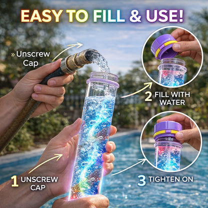Glowing Rainbow LED Water Blaster | Summer Fun That Pops Like Magic! ✨
