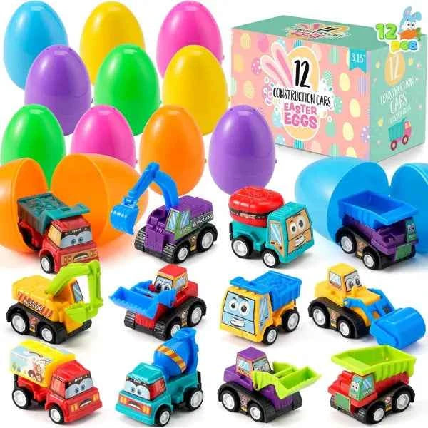 12 Pack Easter eggs with Cars