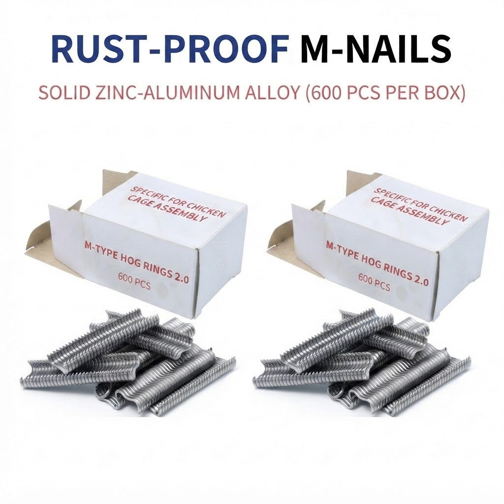 Galvanized metal nail*2